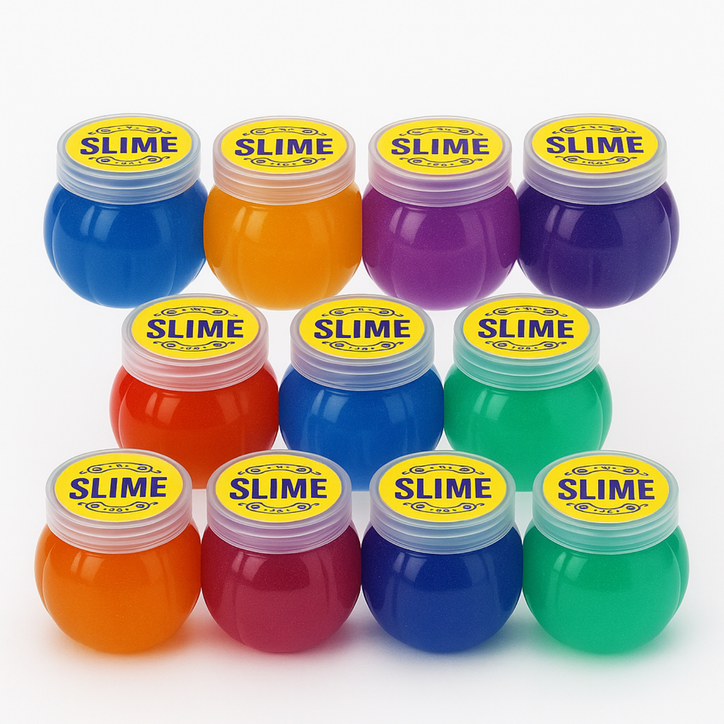 DIY Slime & Jelly Putty Art Kit | Liquid Jelly-Like Slime Multicolor (Fruit-Scented)