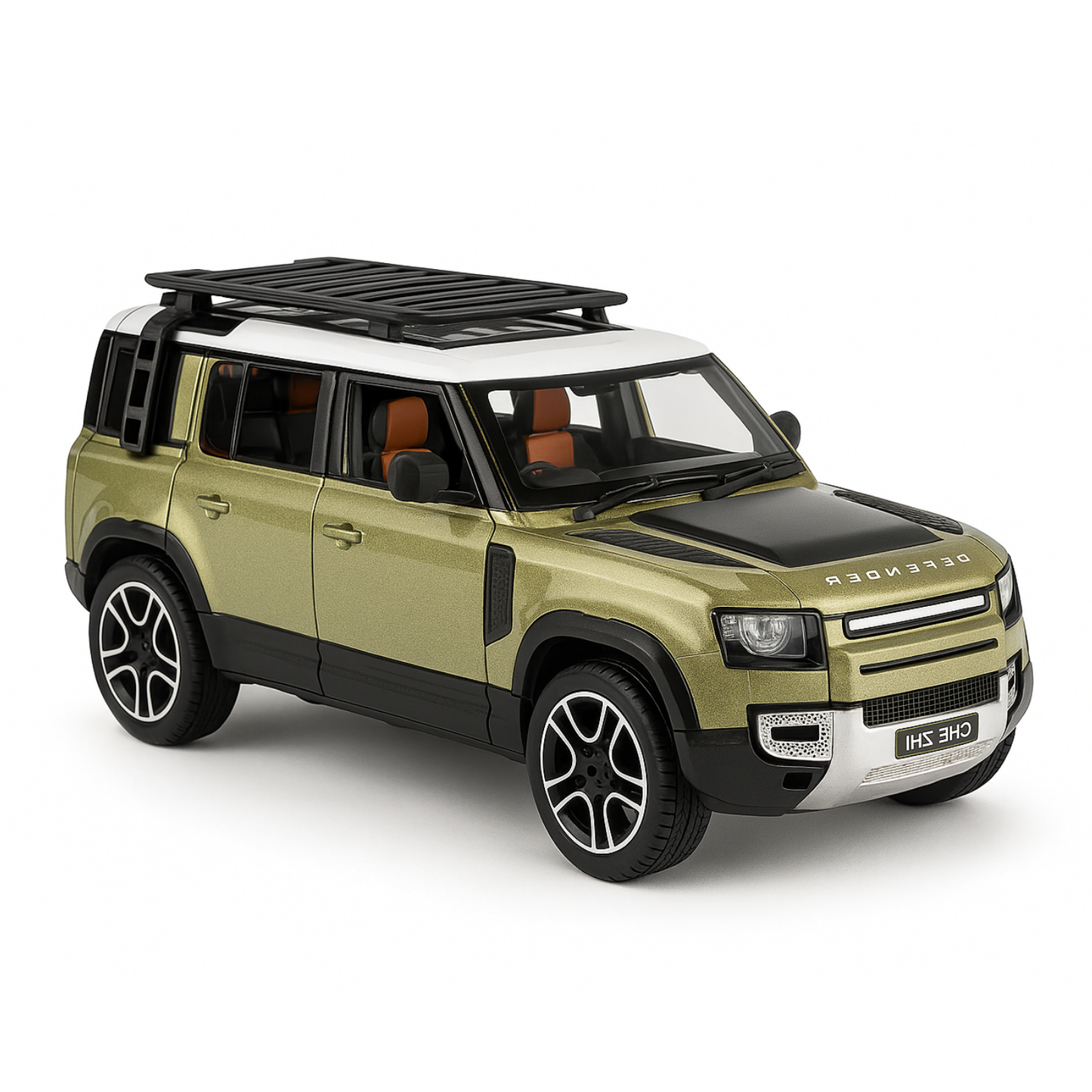 Defender Metal Car | Openable Doors - Pull Back Action for Kids Diecast Model