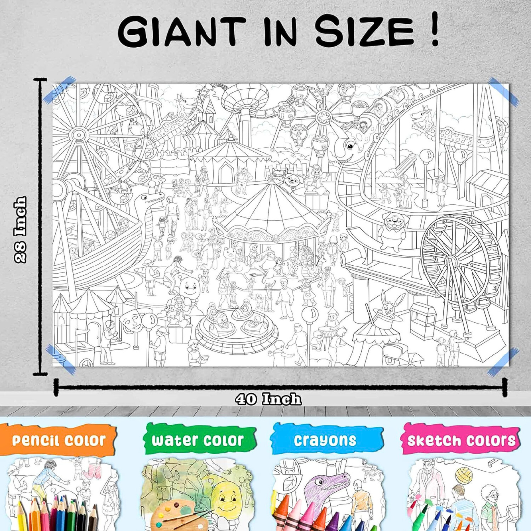 Giant Coloring Posters (Colour & Play)