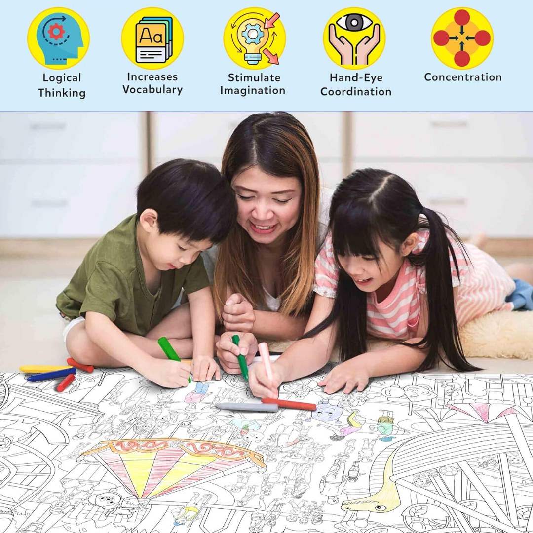 Giant Coloring Posters (Colour & Play)