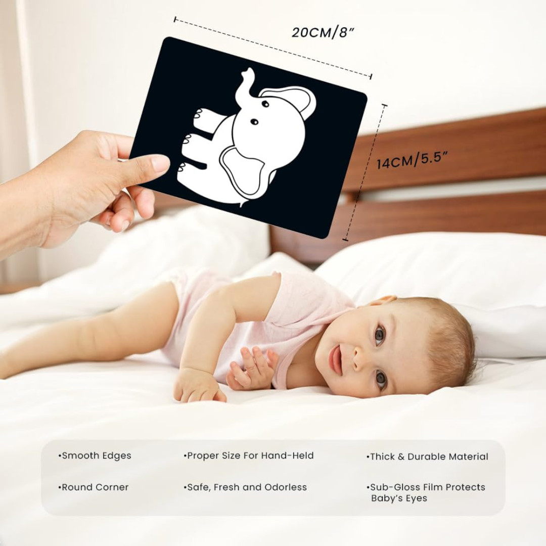 New Born High Contrast Flash Cards
