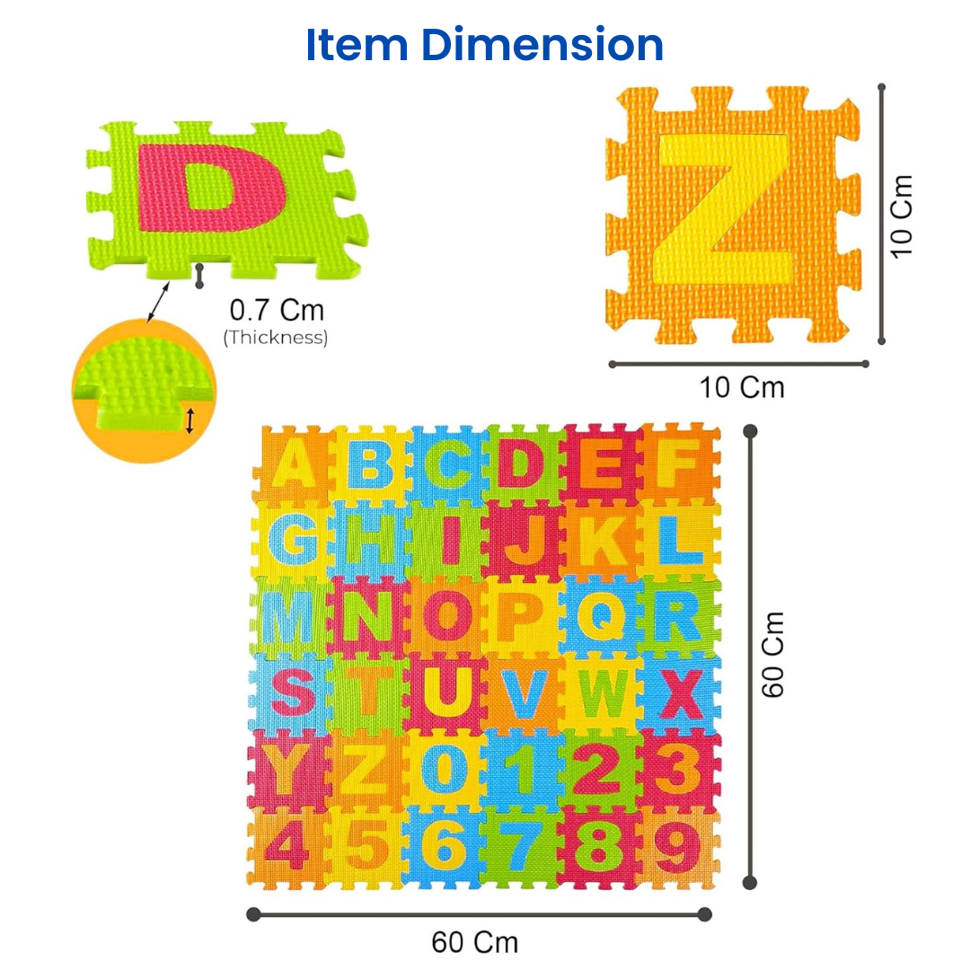 Puzzle Mat - Large (Learn & Play) 0-6 Years