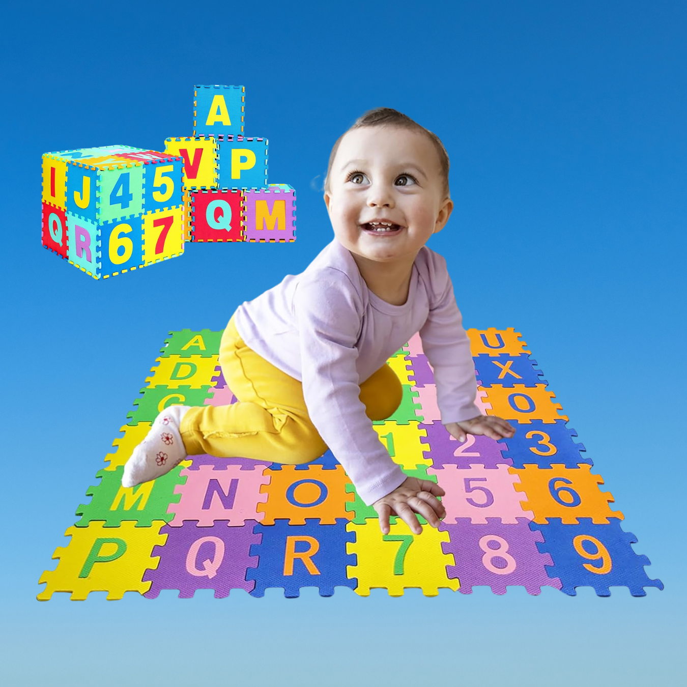 Puzzle Mat Large (Learn Play) 0-6 Years