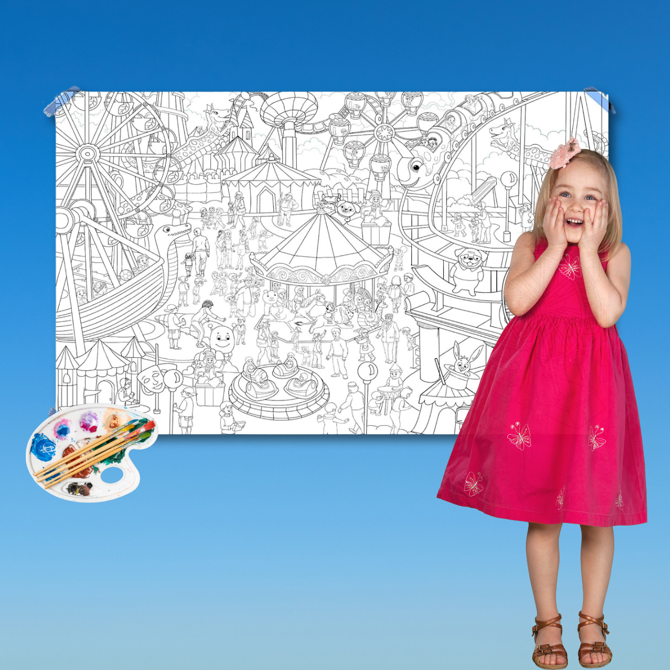 Giant Coloring Posters (Colour & Play)