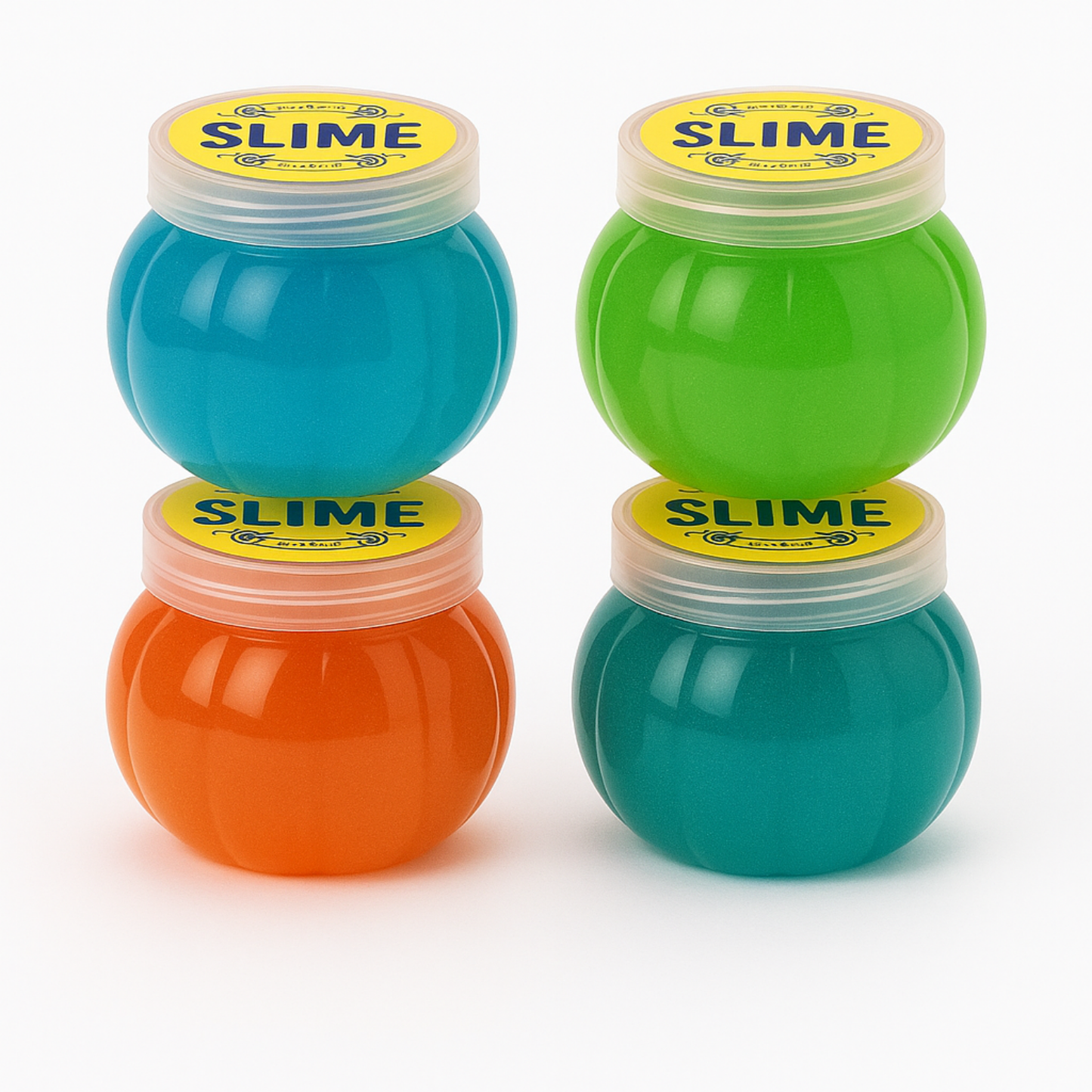DIY Slime & Jelly Putty Art Kit | Liquid Jelly-Like Slime Multicolor (Fruit-Scented)