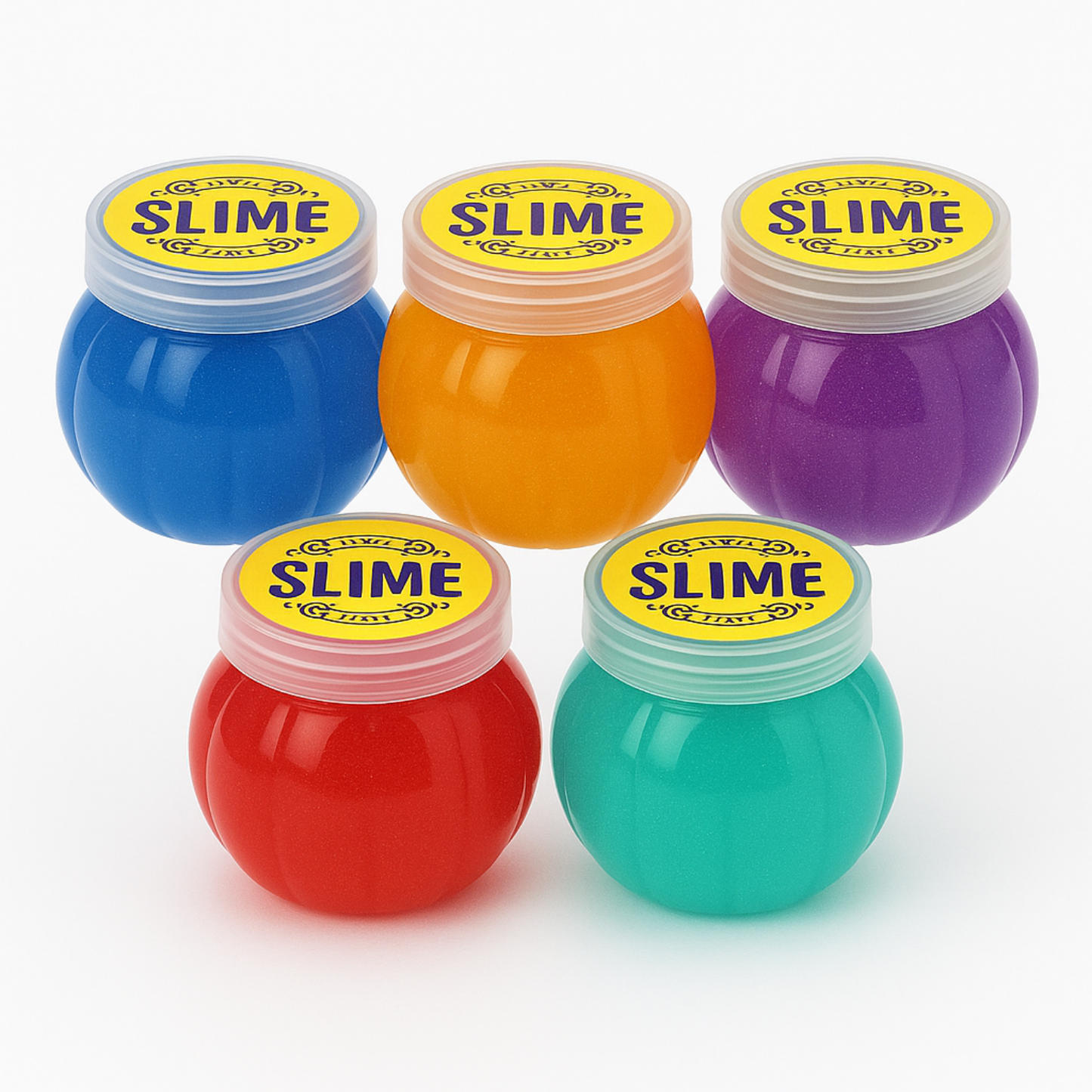 DIY Slime & Jelly Putty Art Kit | Liquid Jelly-Like Slime Multicolor (Fruit-Scented)