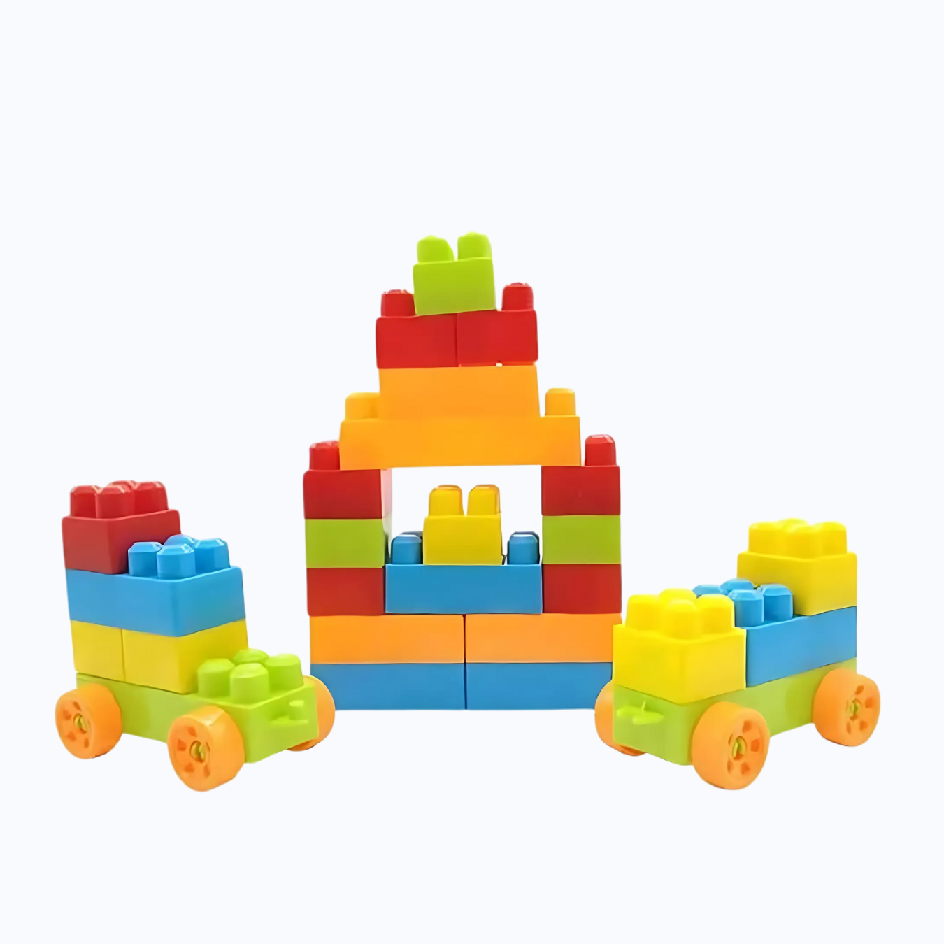 80 Pcs Big Mega Sized Blocks – Build & Create Limitlessly