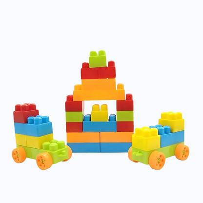 80 Pcs Big Mega Sized Blocks – Build & Create Limitlessly