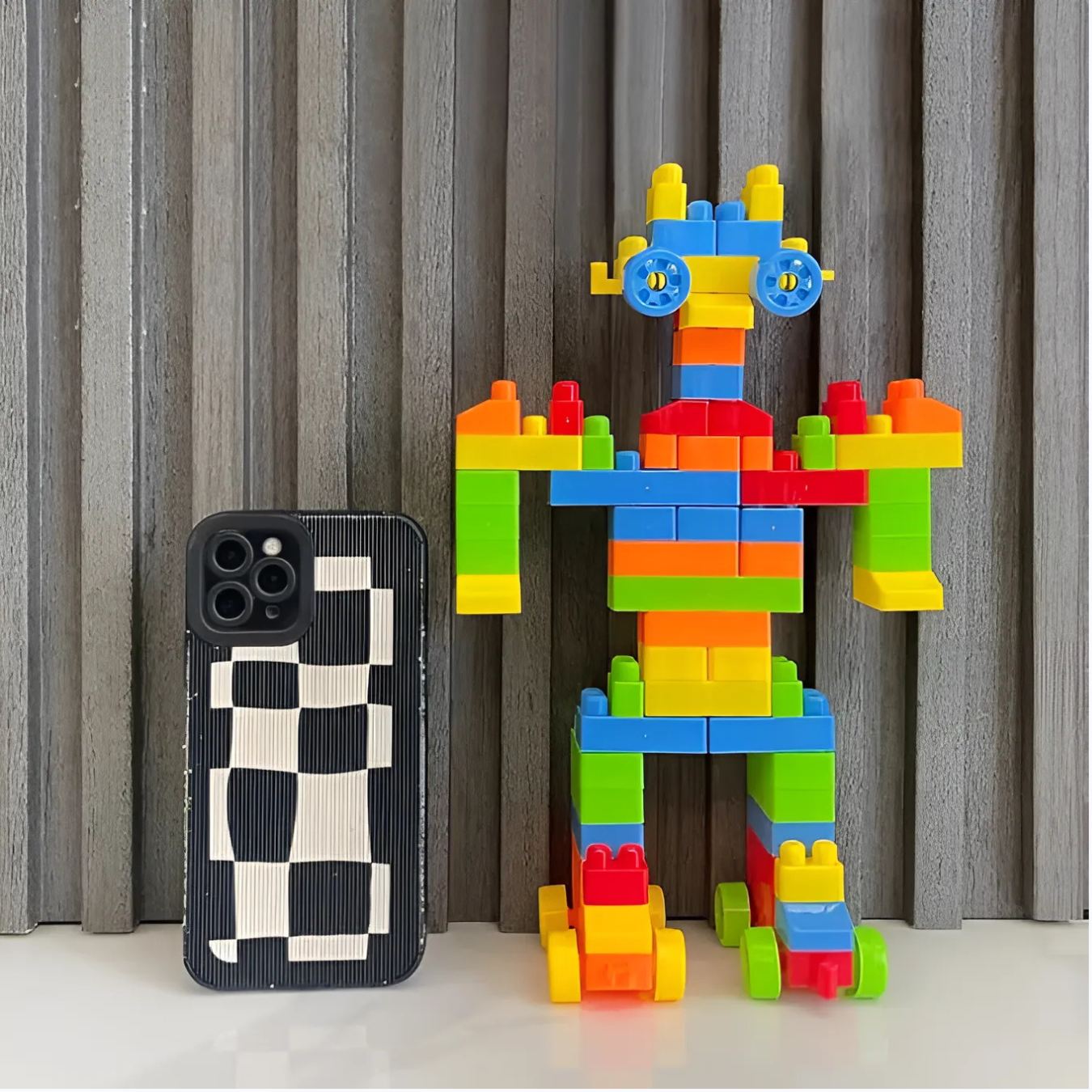 80 Pcs Big Mega Sized Blocks – Build & Create Limitlessly
