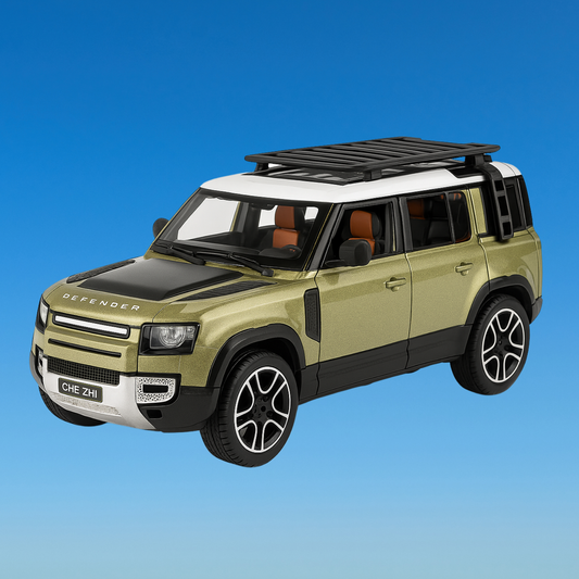 Defender Metal Car | Openable Doors - Pull Back Action for Kids Diecast Model