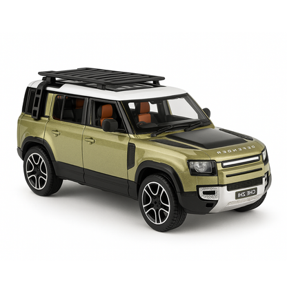 Defender Metal Car | Openable Doors - Pull Back Action for Kids Diecast Model