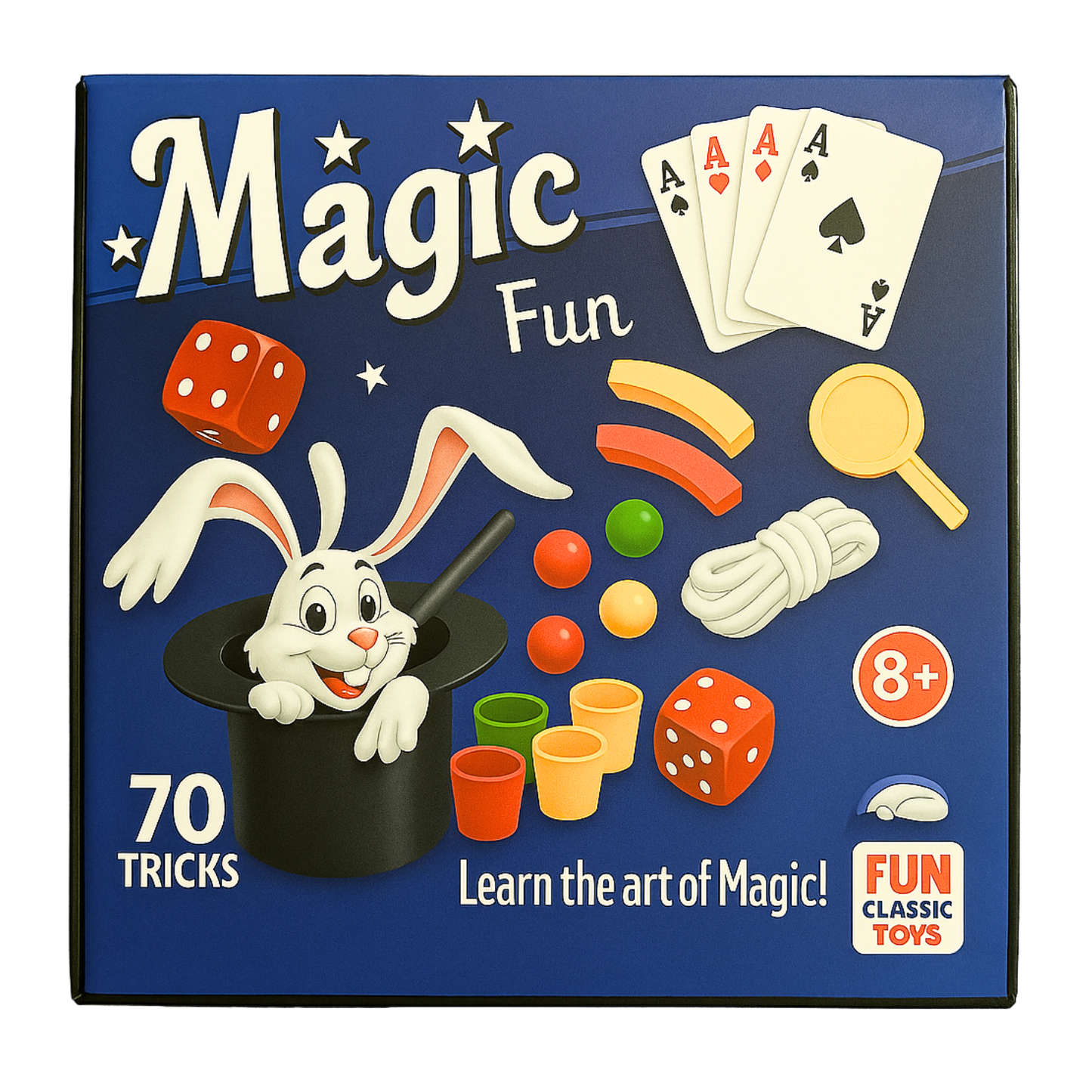 Magic Fun Board Game for Kids | Learn The Art of Magic with 70 Amazing Tricks