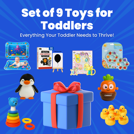 9-in-1 Toddler Toy Set | Everything Your Toddler Needs to Thrive! | Perfect Gift