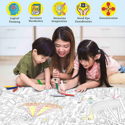 Giant Coloring Posters (Colour & Play)