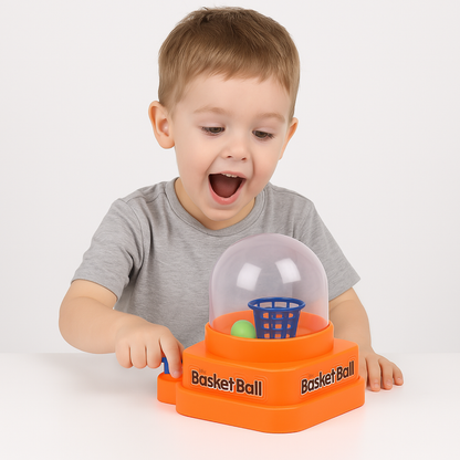 Mini Finger Basketball Game, Indoor Tabletop Basketball Shooter with Dome