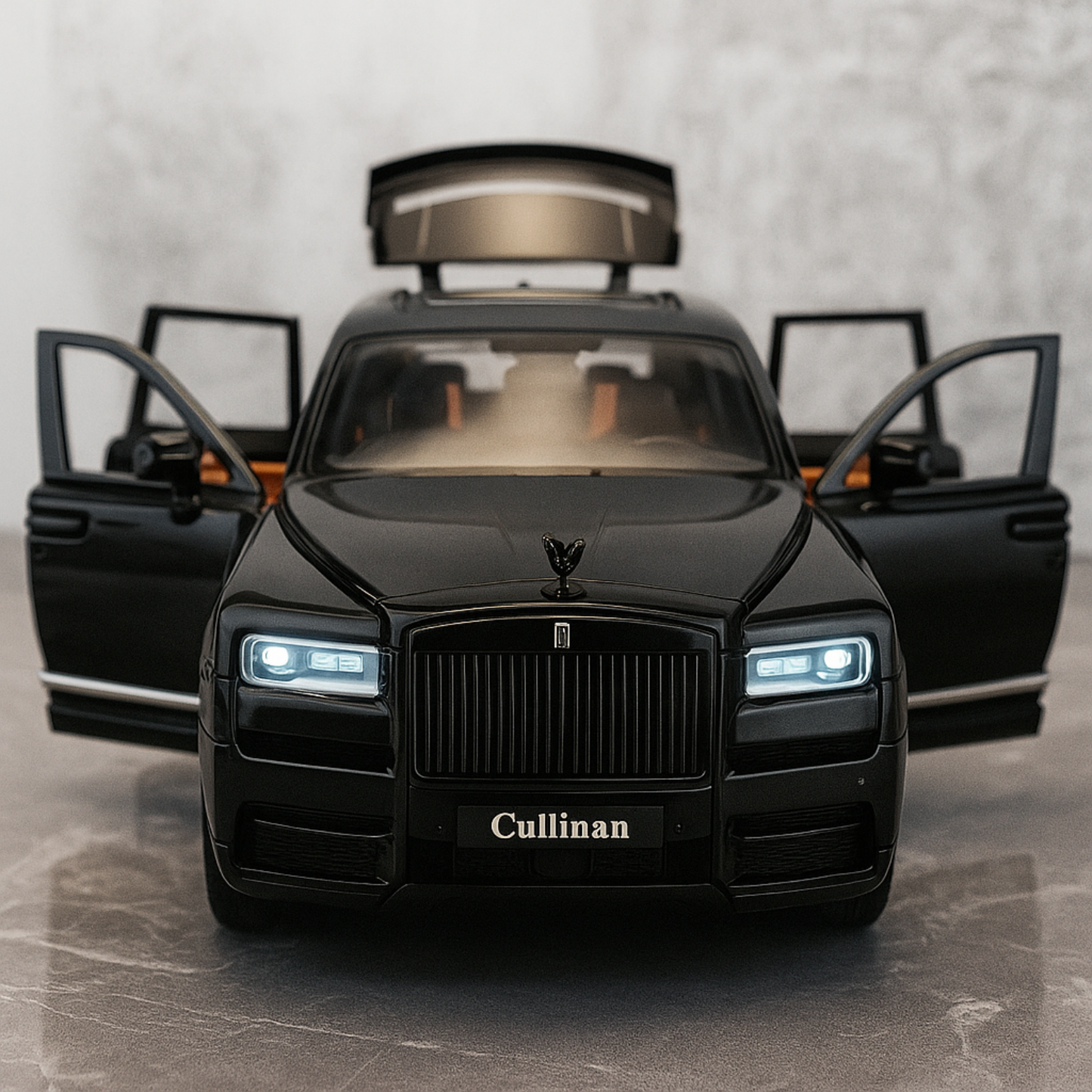 Luxury Diecast Rolls-Royce Cullinan Model Car – 1:24 Scale with Lights, Sounds & Opening Doors