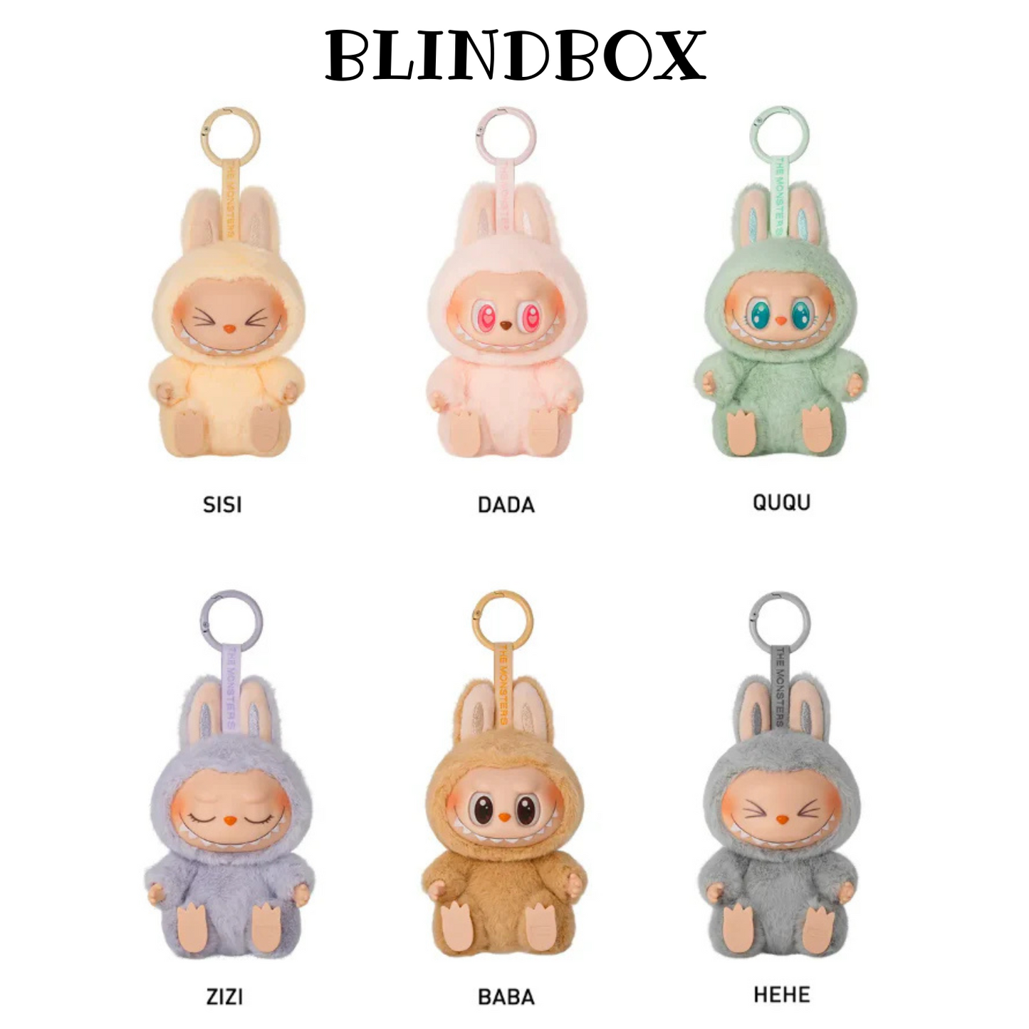 Labubu Doll – Premium Quality Collectible (Have a Seat) Blind Box (Pack of 2)
