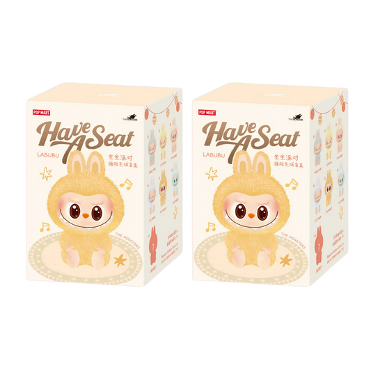 Labubu Doll – Premium Quality Collectible (Have a Seat) Blind Box (Pack of 2)