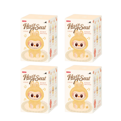 Labubu Doll – Premium Quality Collectible (Have a Seat) Blind Box (Pack of 4)