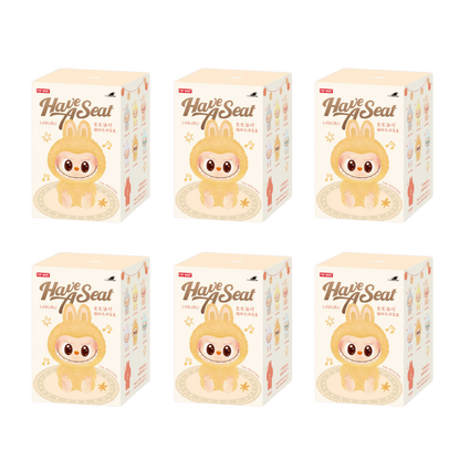 Labubu Doll – Premium Quality Collectible (Have a Seat) Blind Box (Pack of 6)
