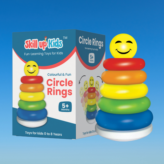 Littles Junior Rings - Colorful Stacking Fun for Early Learning
