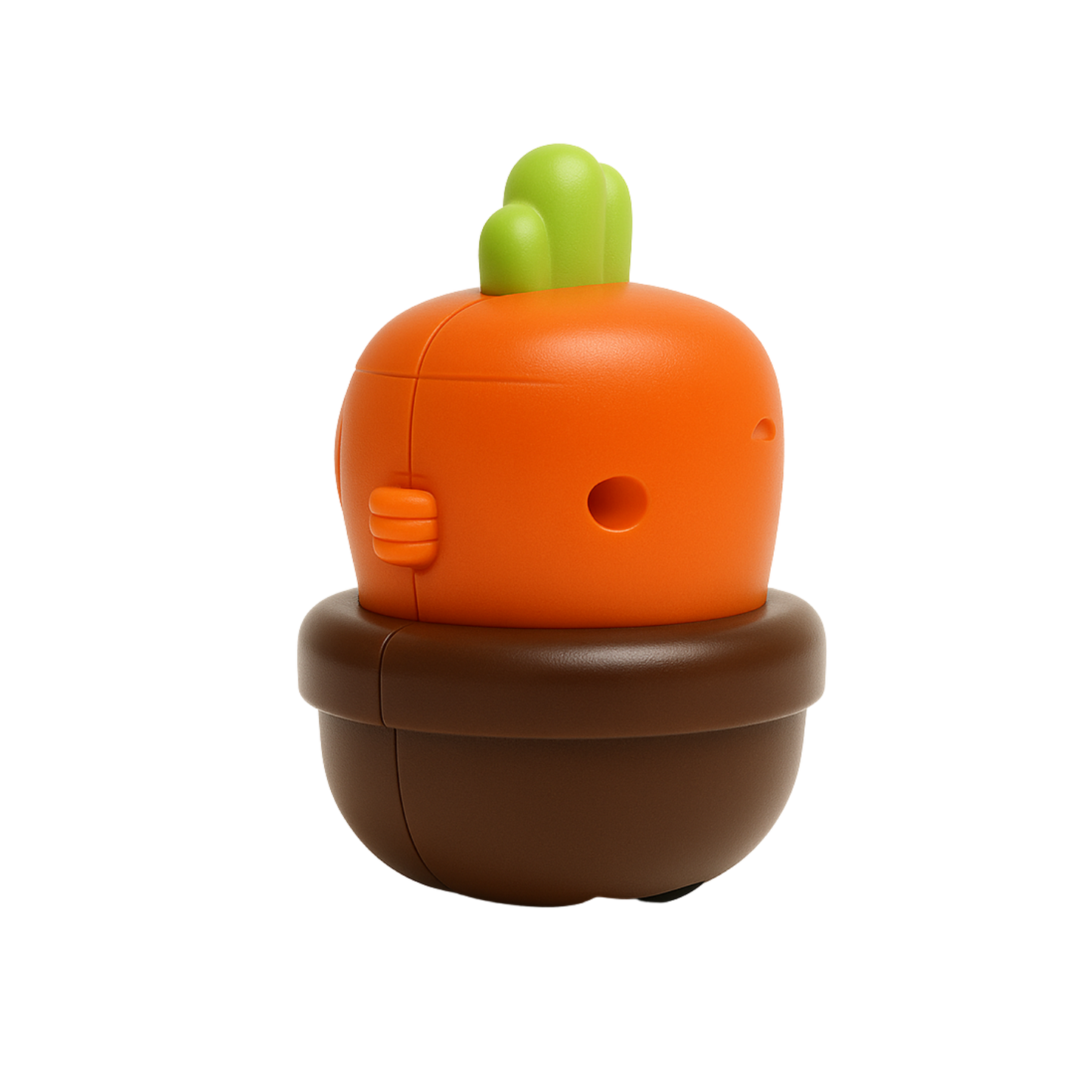 Push and Go Vegetable Toys Set, 4 Friction-Powered Characters Toys