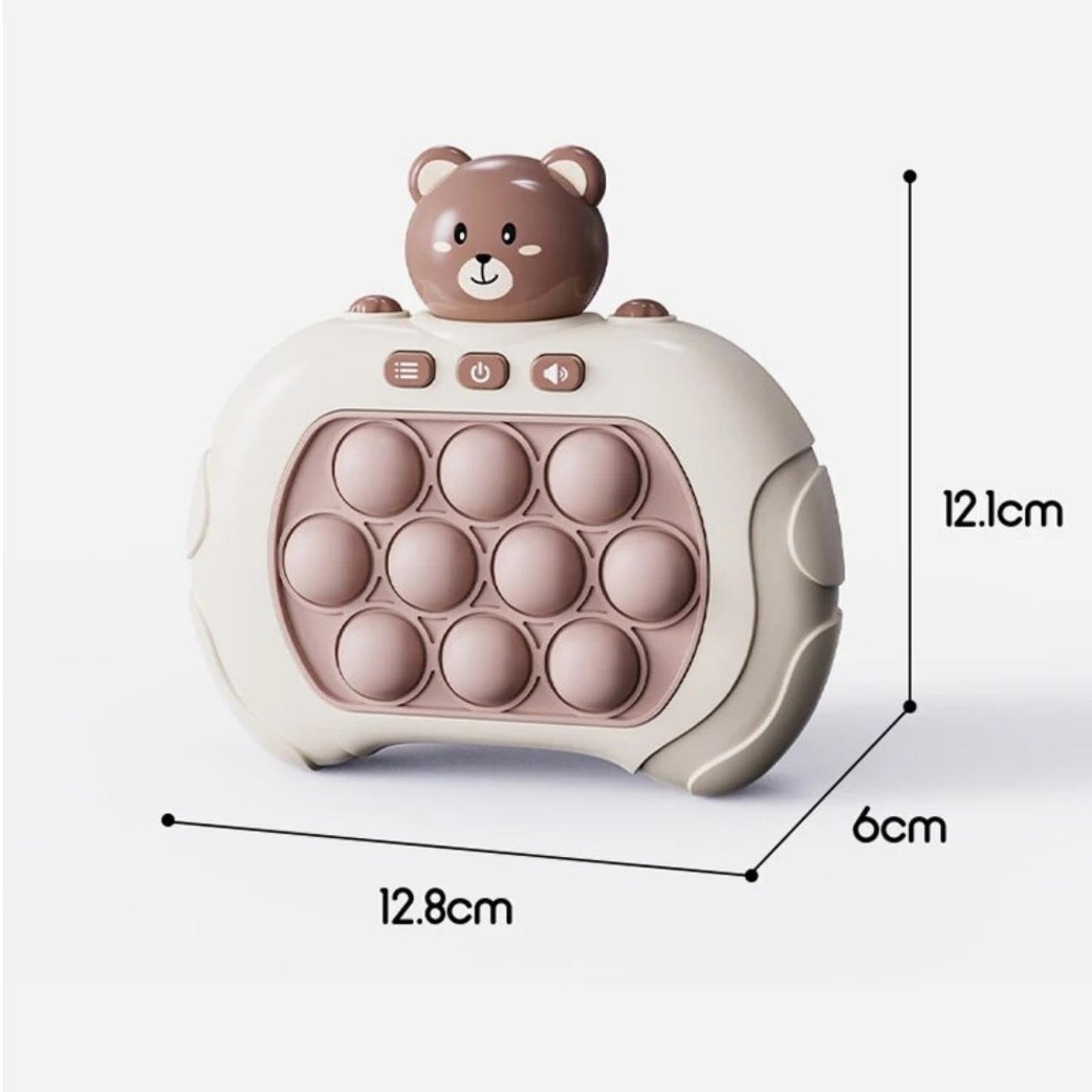 Fast Push Pop It Game – Interactive Bear-Themed Speed Bubble Pop Toy for Kids