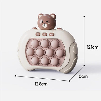 Fast Push Pop It Game – Interactive Bear-Themed Speed Bubble Pop Toy for Kids