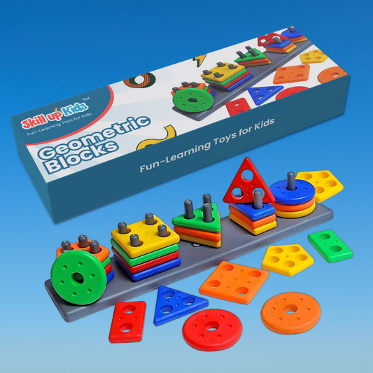 Angle Geometric Plastic Blocks – Creative Shape-Building Toy