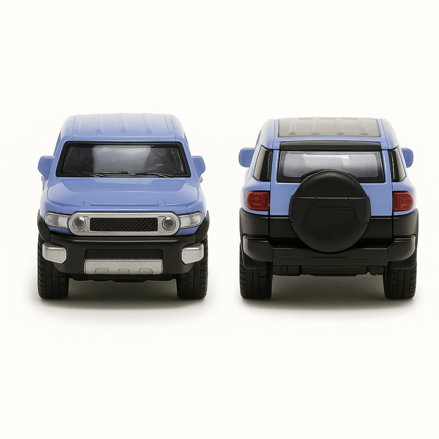 Die-Cast Metal SUV Car Toy, 1:36 Scale, Pull-Back Action, Blue, Ages 3+