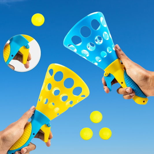 Click and Catch Twin Ball – Exciting Outdoor Play for Kids