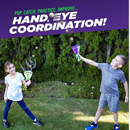Click and Catch Twin Ball – Exciting Outdoor Play for Kids